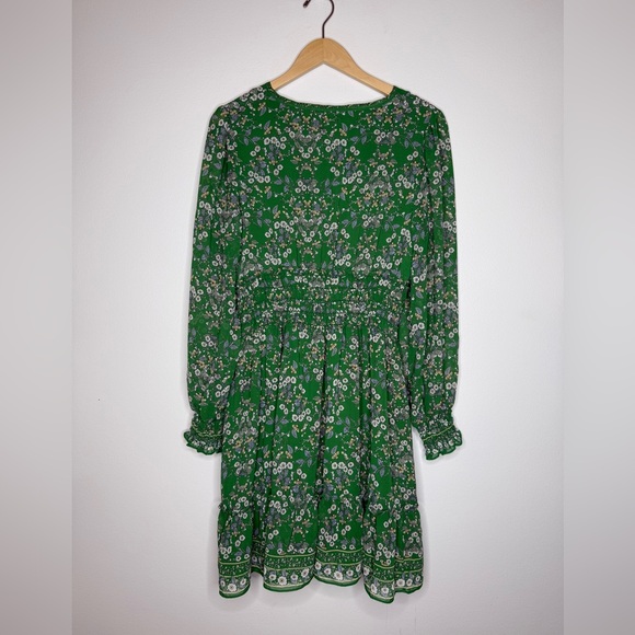 Max Studio Smocked Pastel Floral Sundress - Picture 9 of 11